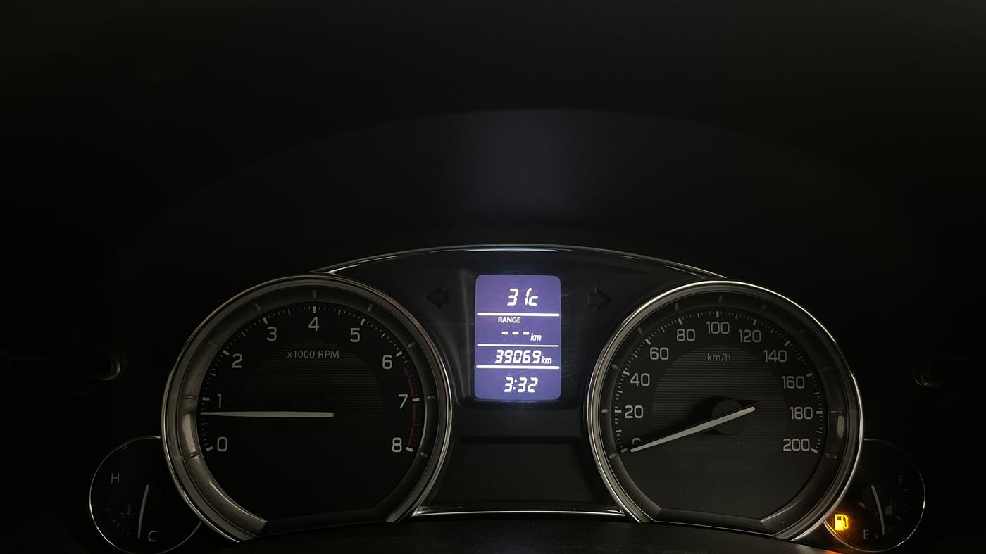 2017 Maruti Ciaz ALPHA 1.4 PETROL, Petrol, Manual, 39,018 km, Odometer Image