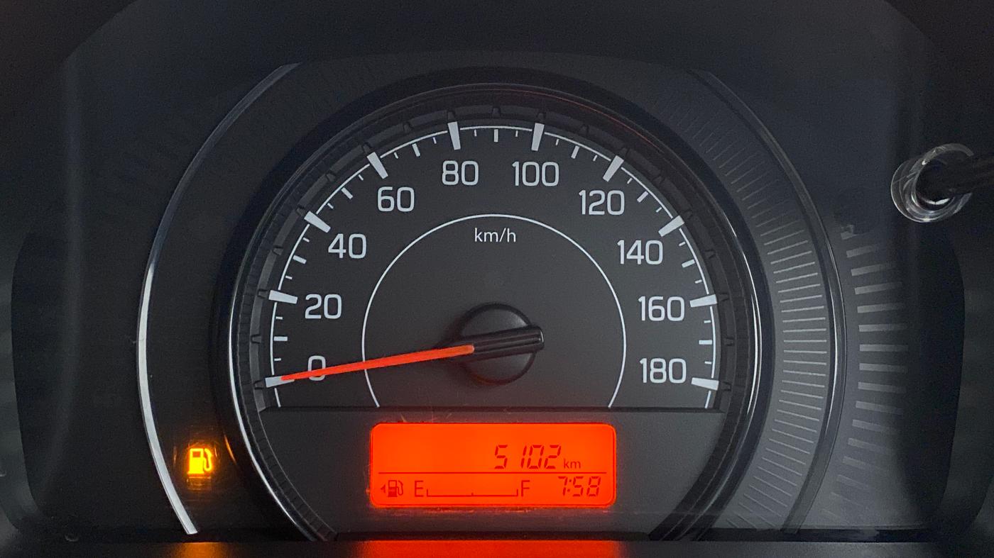 2020 Maruti New Wagon-R LXI 1.0, Petrol, Manual, 5,102 km, Odometer Image