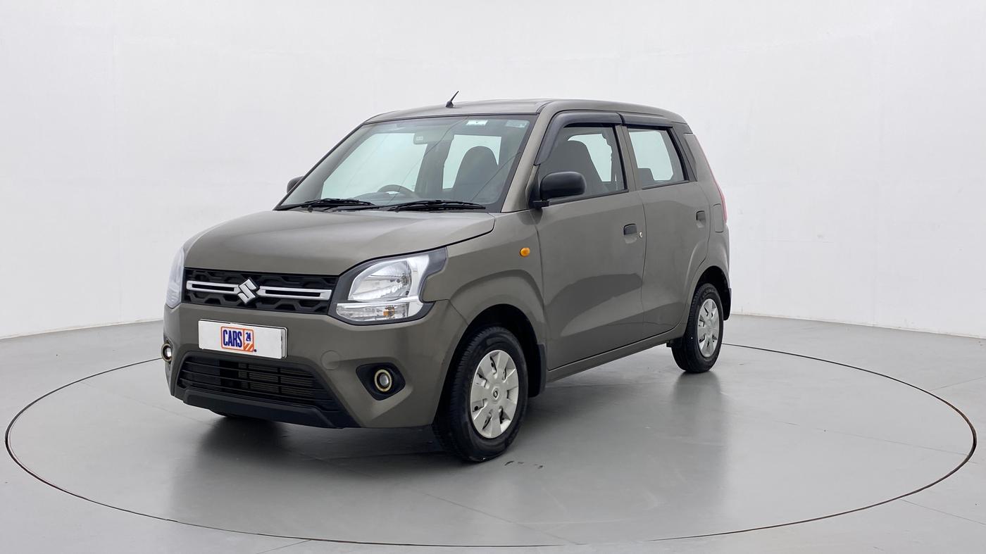 2020 Maruti New Wagon-R LXI 1.0, Petrol, Manual, 5,102 km, Left Front Diagonal