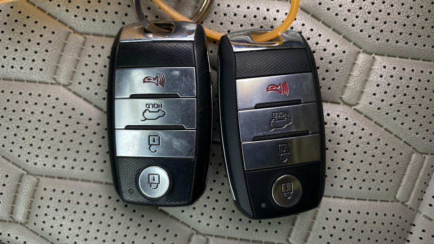 2019 KIA SELTOS HTX PLUS 1.5 DIESEL, Diesel, Manual, 1,33,909 km, Key Close Up