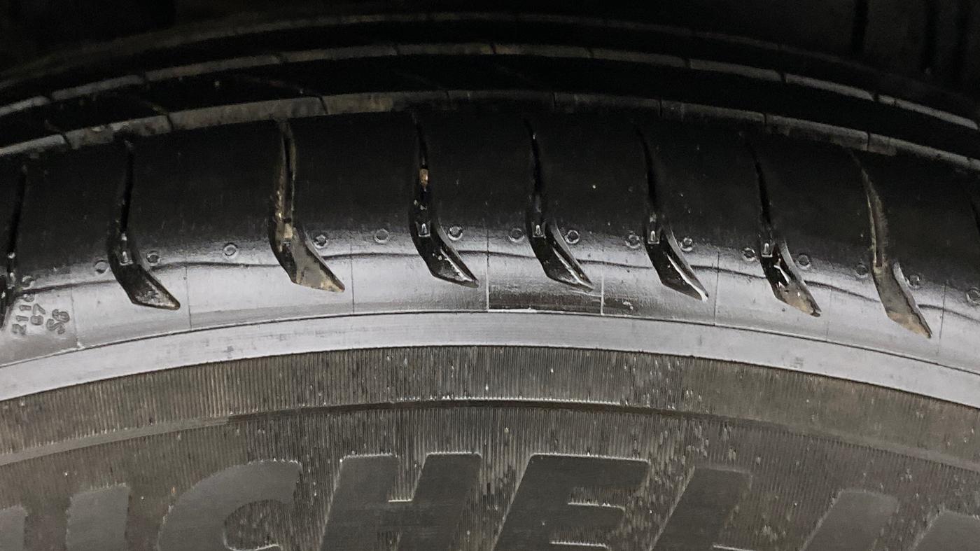 2019 KIA SELTOS HTX PLUS 1.5 DIESEL, Diesel, Manual, 1,33,909 km, Right Rear Tyre Tread