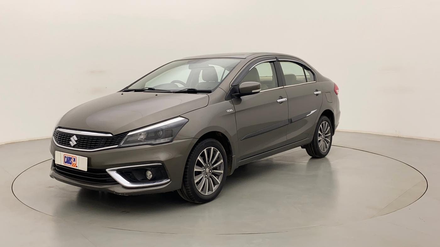 2019 Maruti Ciaz ALPHA DIESEL 1.5, Diesel, Manual, 1,22,864 km, Left Front Diagonal