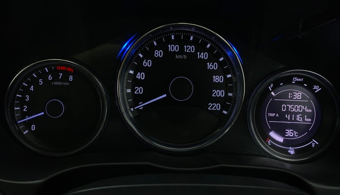 2018 Honda City 1.5L I-VTEC V MT, Petrol, Manual, 75,000 km, Odometer Image