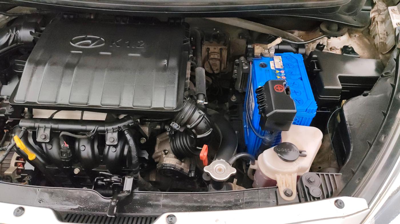 2018 Hyundai Xcent S AT 1.2, Petrol, Automatic, 41,498 km, Engine View - Left