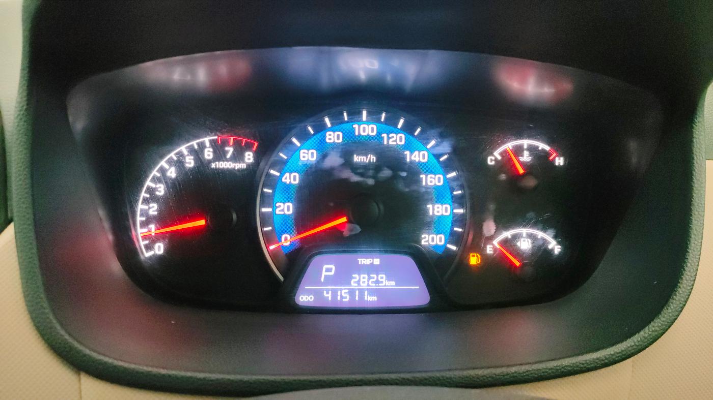 2018 Hyundai Xcent S AT 1.2, Petrol, Automatic, 41,498 km, Odometer Image