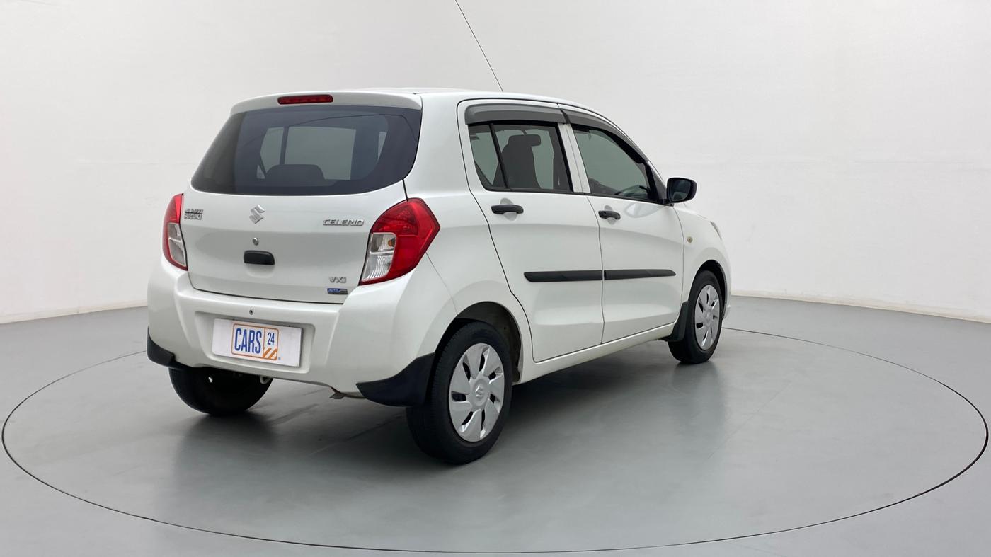 2015 Maruti Celerio VXI AMT, Petrol, Automatic, 85,354 km, Right Back Diagonal