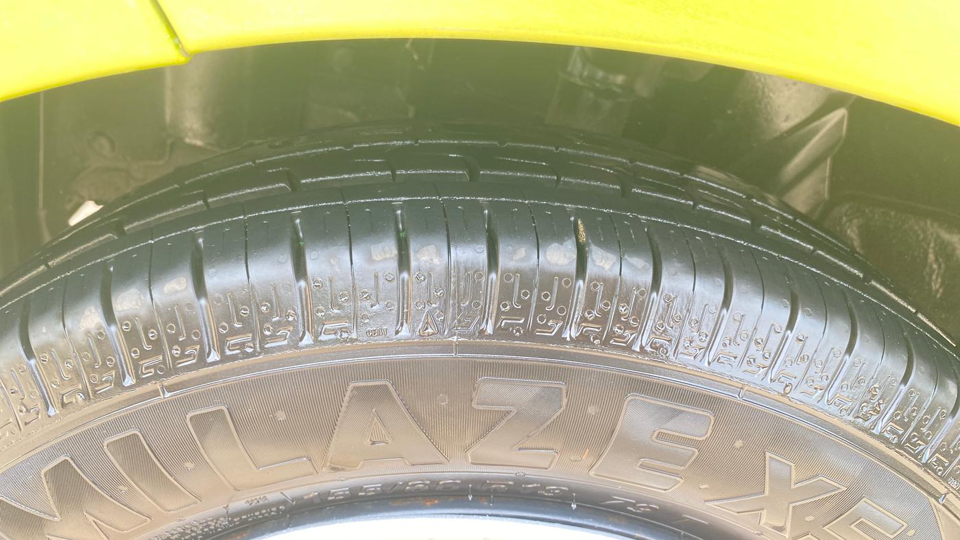 2016 Datsun Redi Go S, Petrol, Manual, 29,435 km, Left Front Tyre Tread