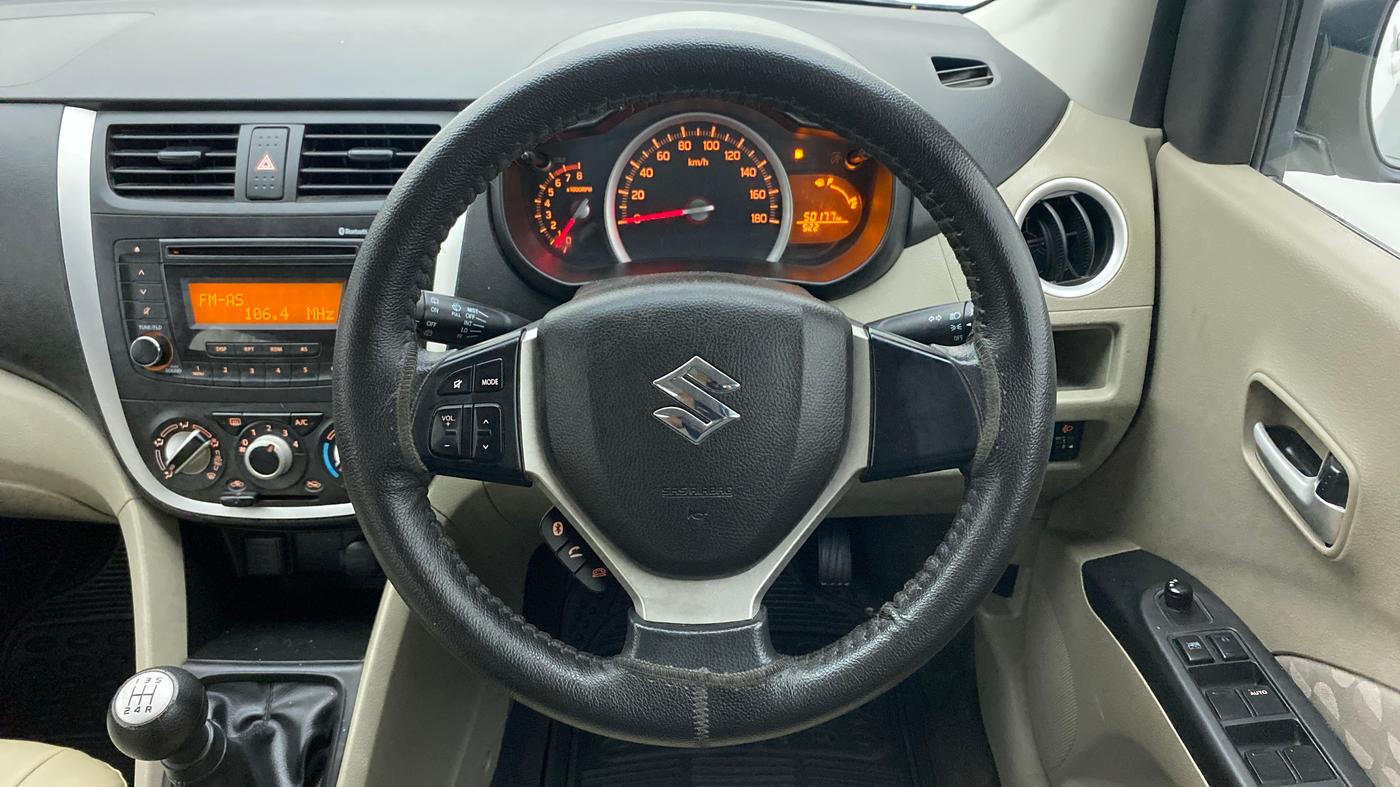 2017 Maruti Celerio ZXI, Petrol, Manual, 50,177 km, Steering Wheel Close Up