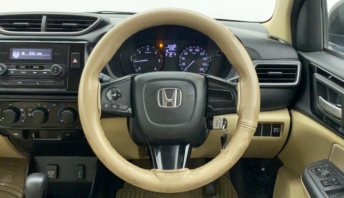 2019 Honda Amaze 1.5L I-DTEC S CVT, Diesel, Automatic, 75,586 km, Steering Wheel Close Up