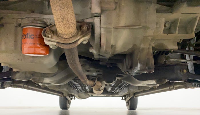 2010 Maruti Wagon R 1.0 VXI, Petrol, Manual, 80,459 km, Front Underbody