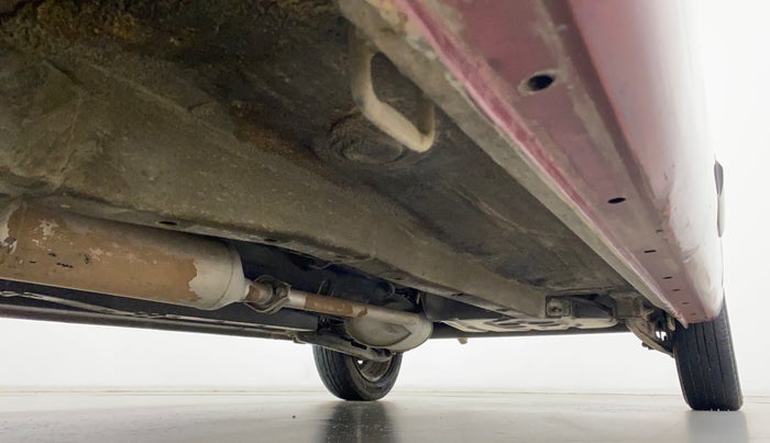 2010 Maruti Wagon R 1.0 VXI, Petrol, Manual, 80,459 km, Right Side Underbody