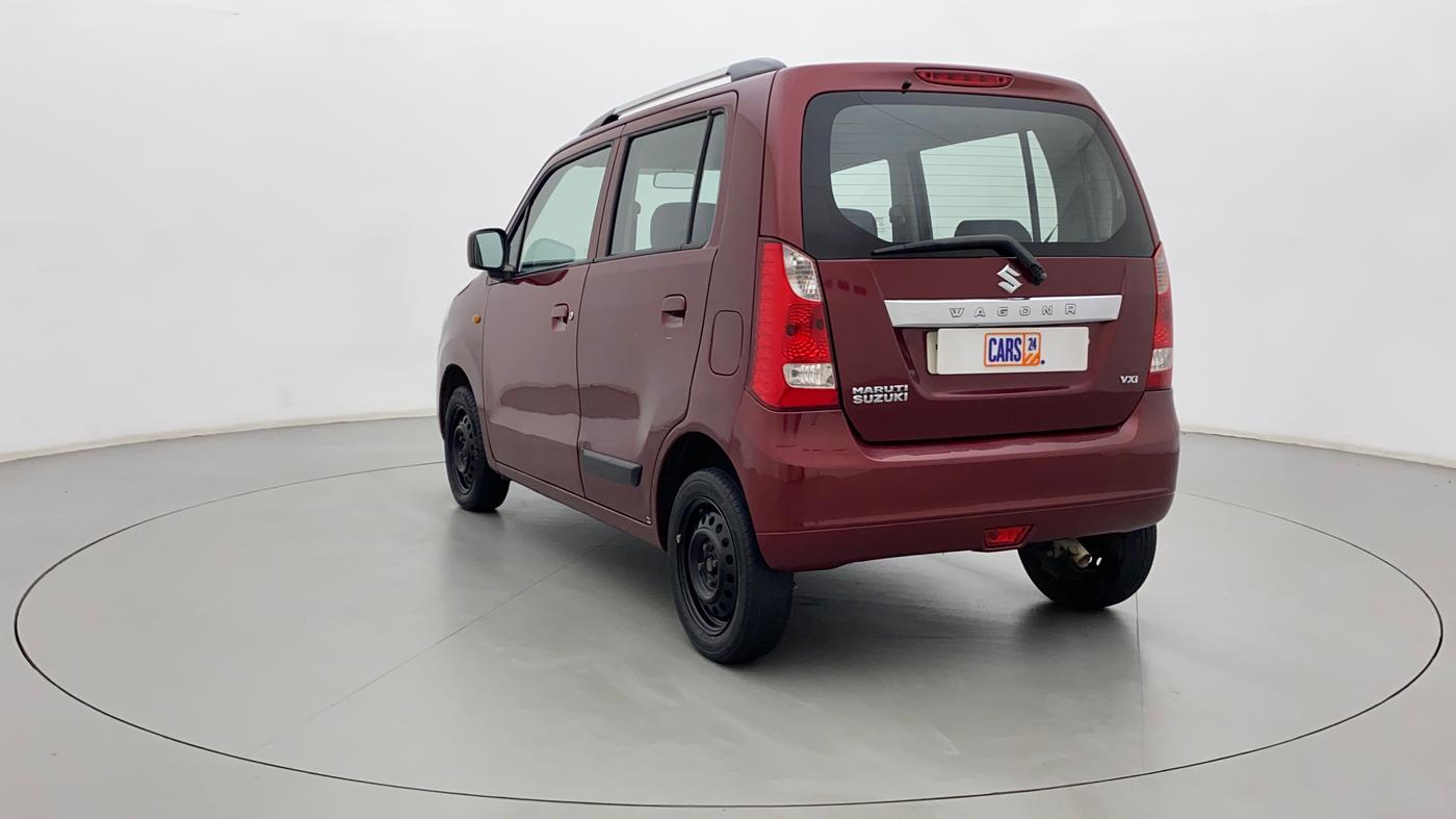 2010 Maruti Wagon R 1.0 VXI, Petrol, Manual, 80,459 km, Left Back Diagonal