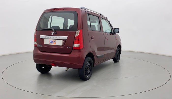 2010 Maruti Wagon R 1.0 VXI, Petrol, Manual, 80,459 km, Right Back Diagonal