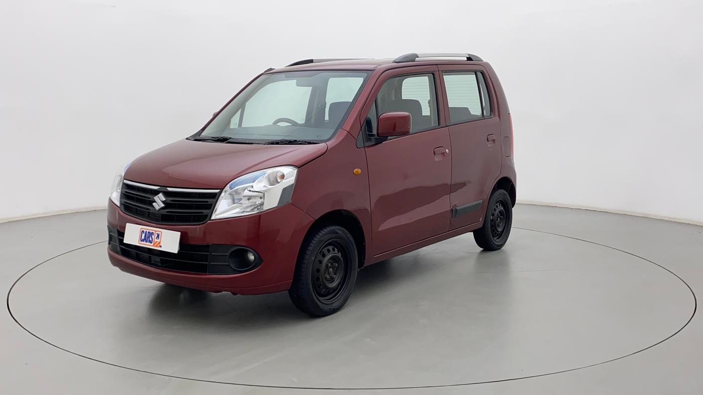 2010 Maruti Wagon R 1.0 VXI, Petrol, Manual, 80,459 km, Left Front Diagonal