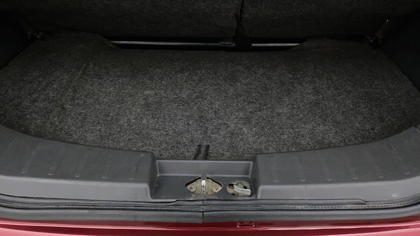 2010 Maruti Wagon R 1.0 VXI, Petrol, Manual, 80,459 km, Boot Inside
