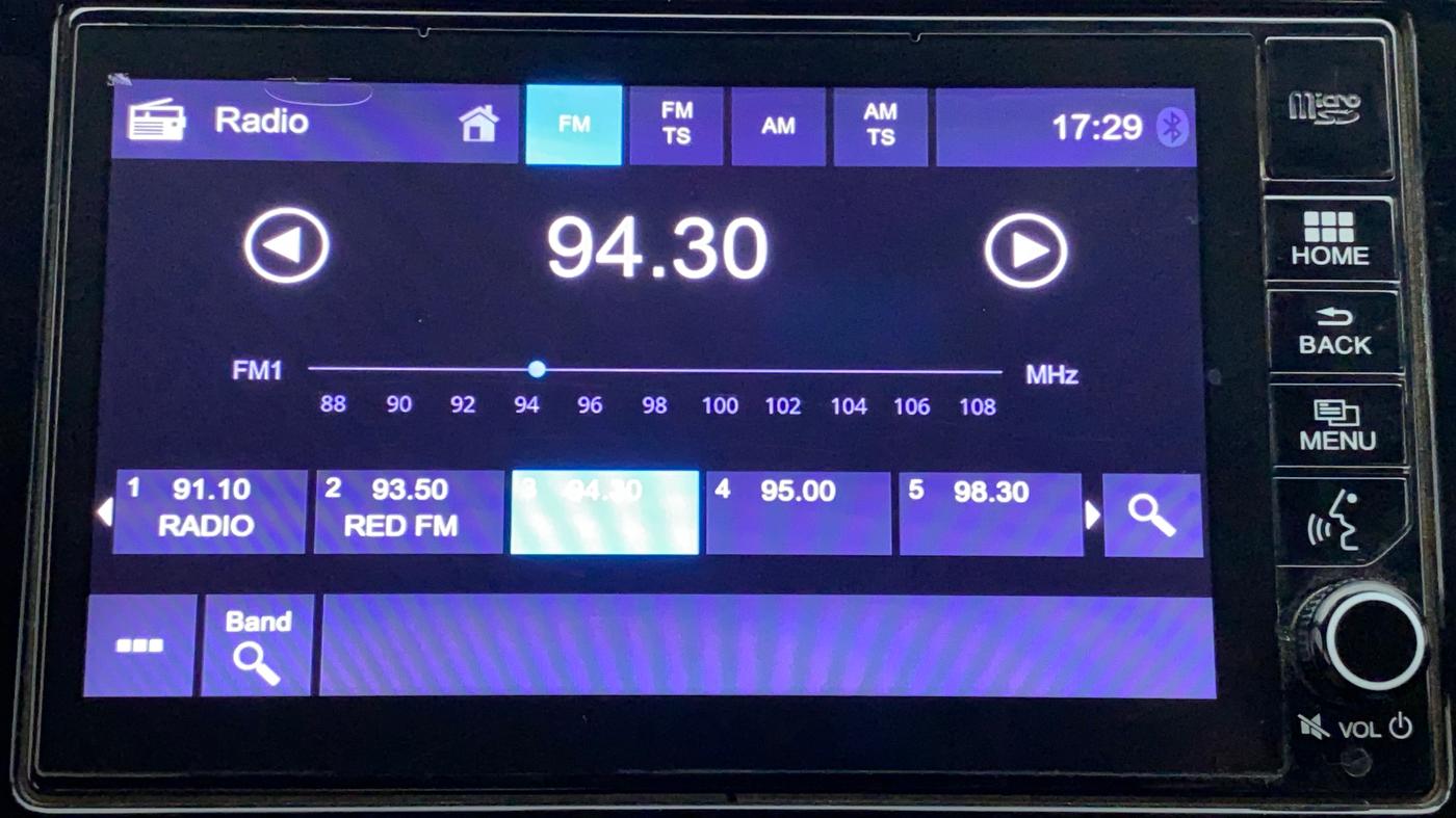 2018 Honda City 1.5L I-VTEC ZX CVT, Petrol, Automatic, 36,229 km, Infotainment System