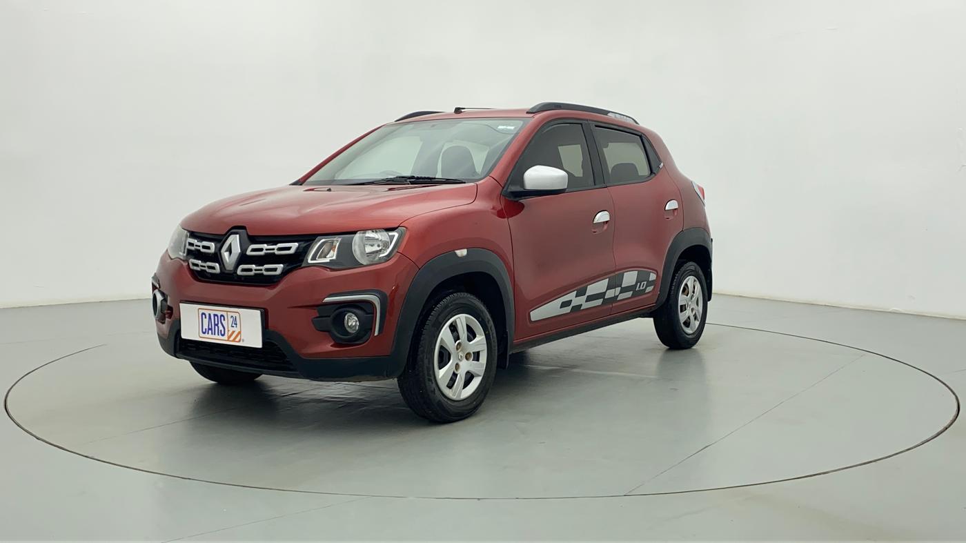2018 Renault Kwid 1.0 RXT Opt, Petrol, Manual, 71,630 km, Left Front Diagonal (45- Degree) View