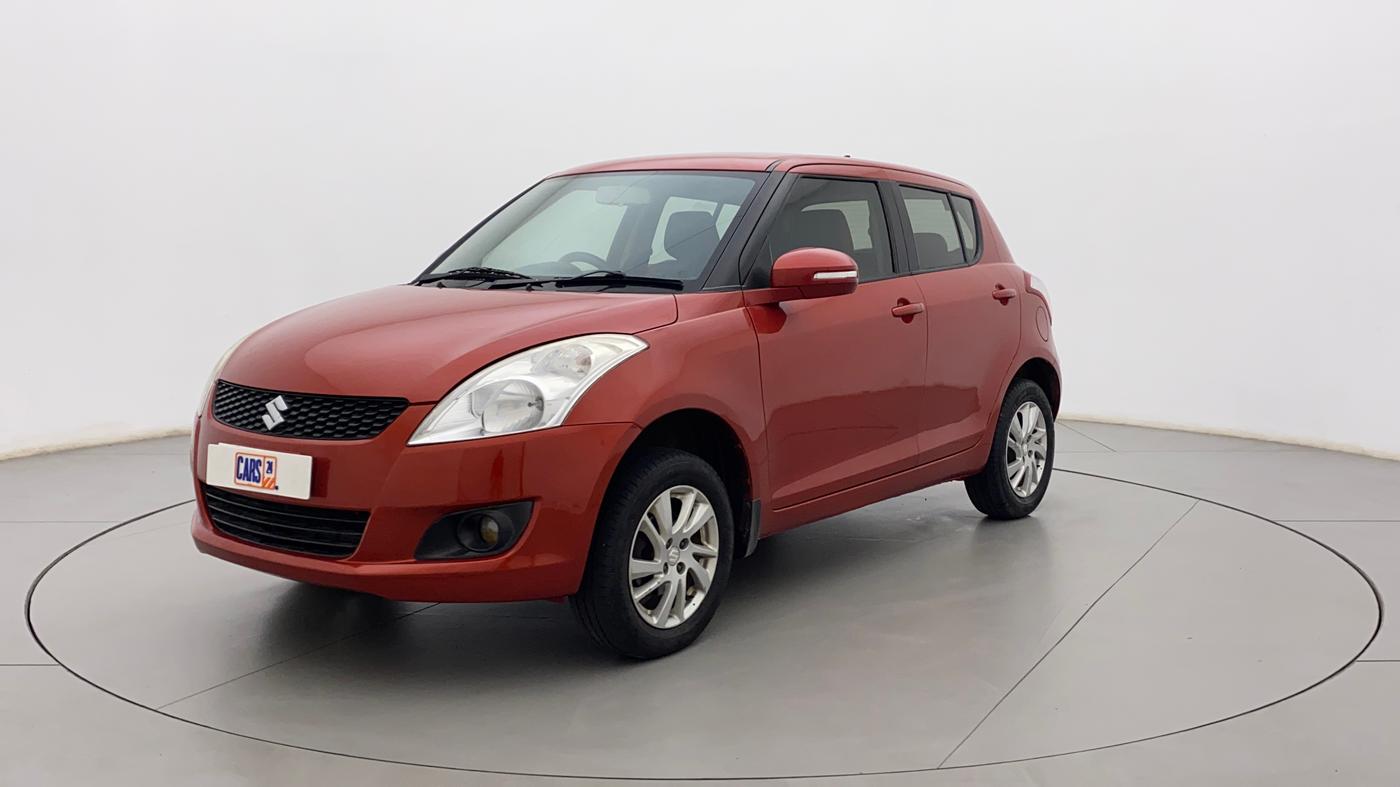 2013 Maruti Swift ZXI, Petrol, Manual, 85,362 km, Left Front Diagonal
