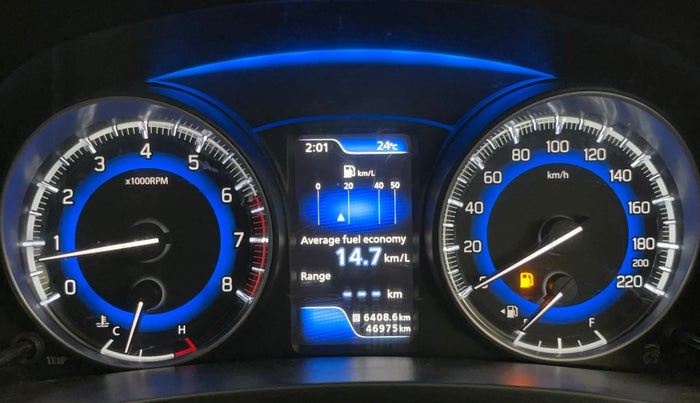 2019 Maruti Baleno ZETA PETROL 1.2, Petrol, Manual, 47,024 km, Odometer Image
