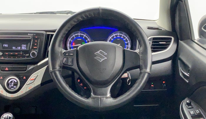 2017 Maruti Baleno DELTA 1.2 K12, Petrol, Manual, 34,929 km, Steering Wheel Close Up