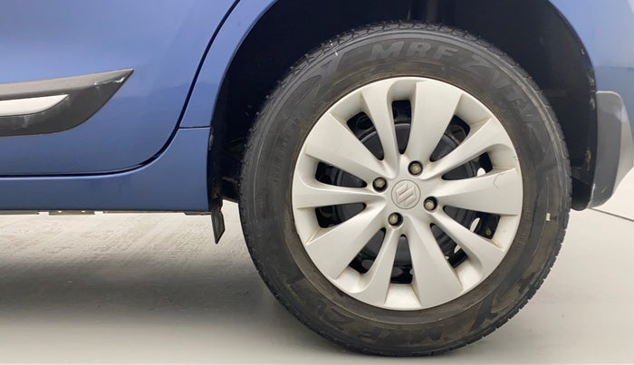 2017 Maruti Baleno DELTA 1.2 K12, Petrol, Manual, 34,929 km, Left Rear Wheel
