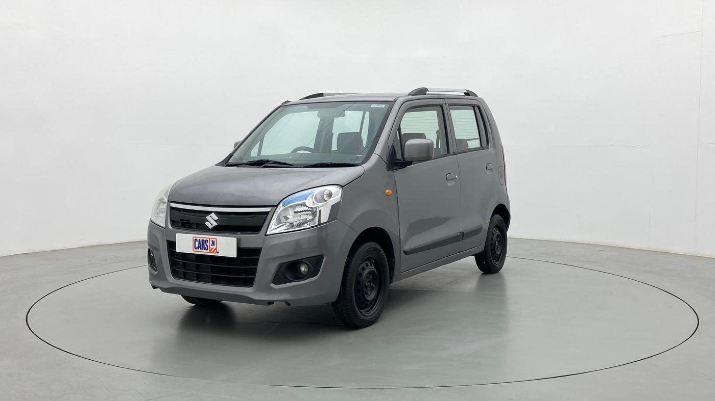 2013 Maruti Wagon R 1.0 VXI, Petrol, Manual, 89,791 km, Left Front Diagonal