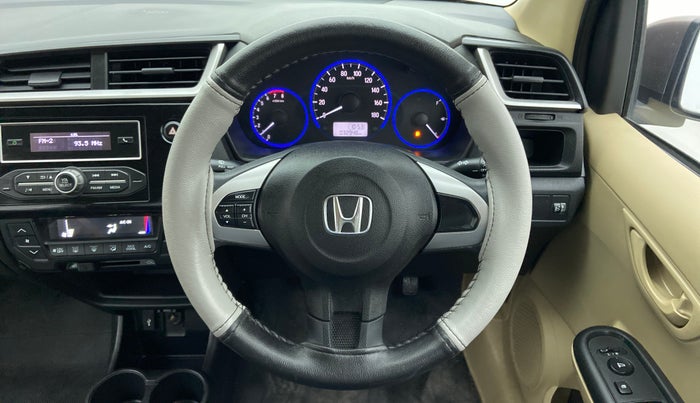 2017 Honda Brio S MT, Petrol, Manual, 32,948 km, Steering Wheel Close Up