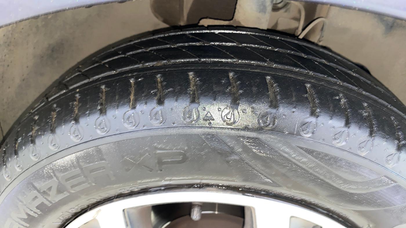 2024 Tata TIGOR XZA Plus iCNG , CNG, Automatic, 34,848 km, Right Front Tyre Tread
