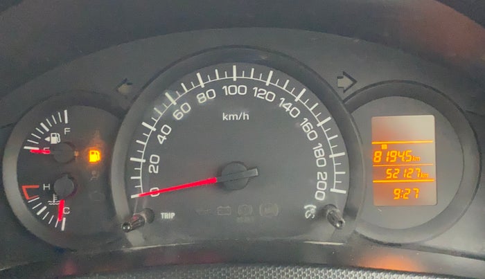 2015 Maruti Swift LXI (O), Petrol, Manual, 52,118 km, Odometer Image
