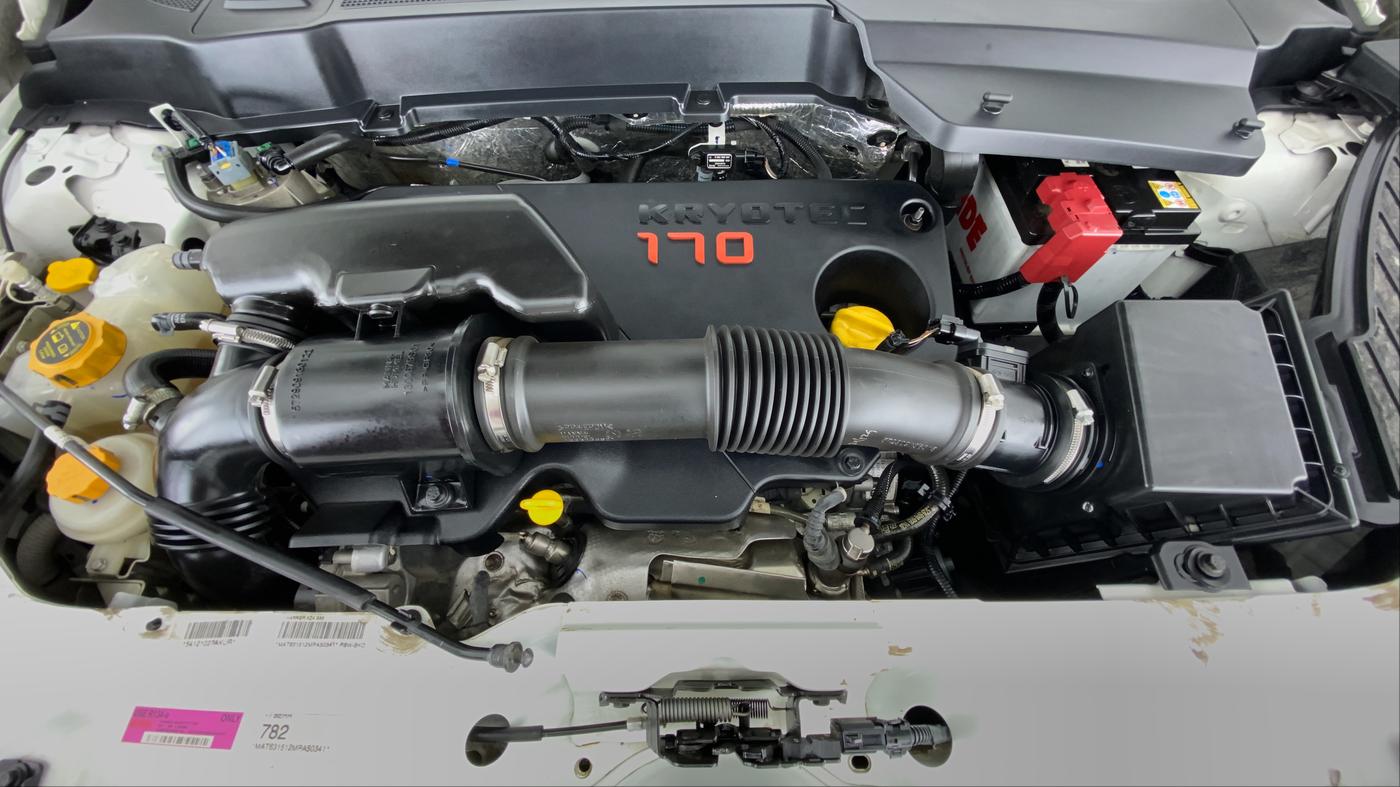 2021 Tata Harrier XZA  DUAL TONE, Diesel, Automatic, 18,177 km, Open Bonet