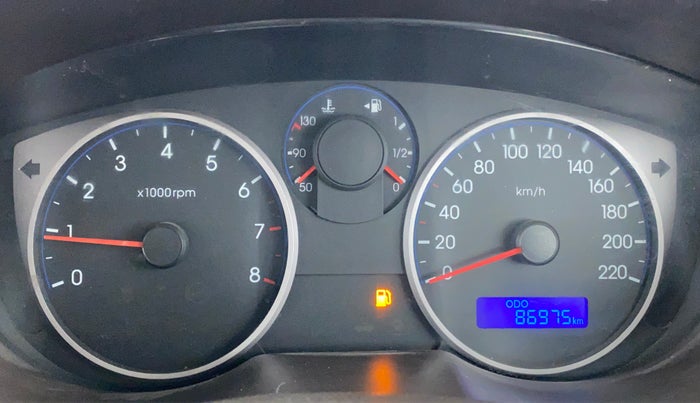 2011 Hyundai i20 SPORTZ 1.2 O, Petrol, Manual, 87,079 km, Odometer Image