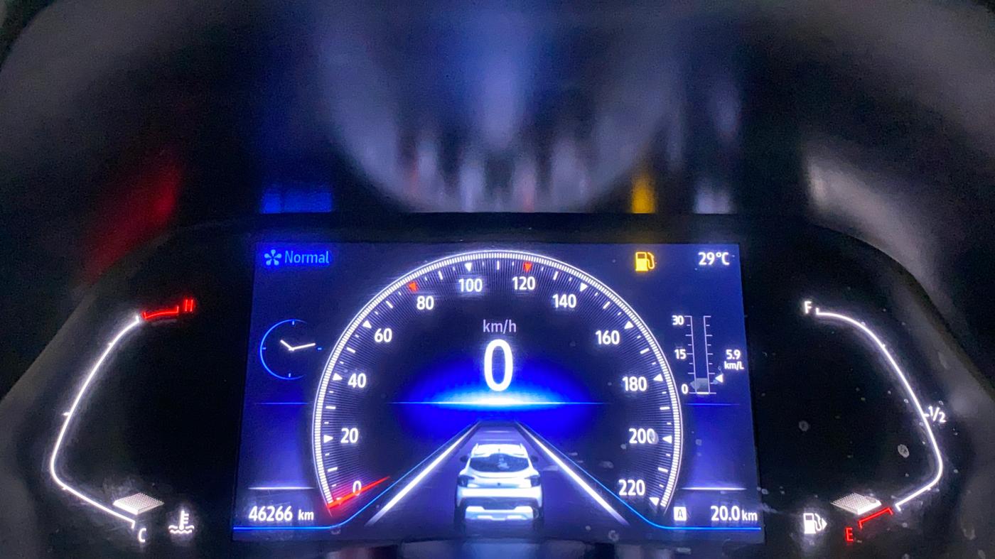2021 Renault Kiger RXZ TURBO MT, Petrol, Manual, 46,662 km, Odometer Image