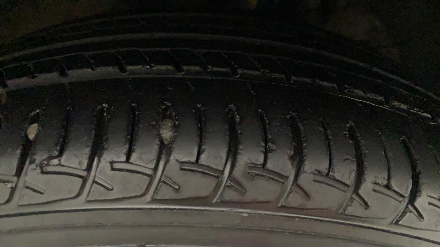2016 Maruti Baleno DELTA CVT PETROL 1.2, CNG, Automatic, 48,814 km, Right Rear Tyre Tread