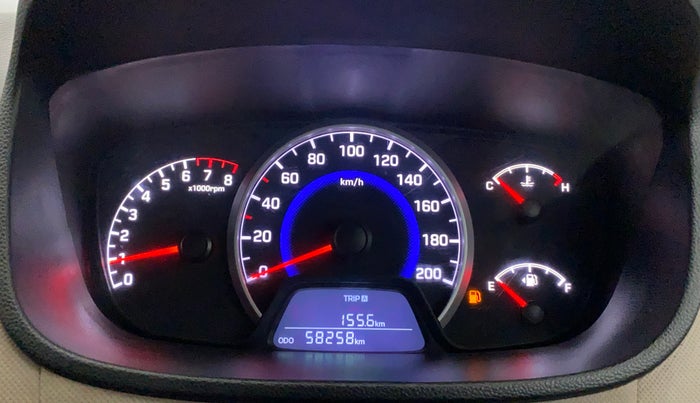 2019 Hyundai Grand i10 SPORTZ 1.2 KAPPA VTVT, CNG, Manual, 58,250 km, Odometer Image