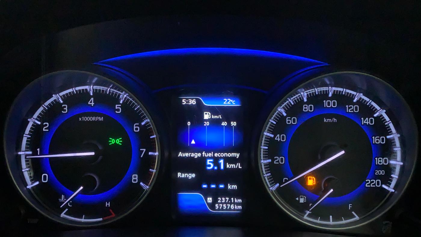 2017 Maruti Baleno ZETA PETROL 1.2, Petrol, Manual, 57,576 km, Odometer Image