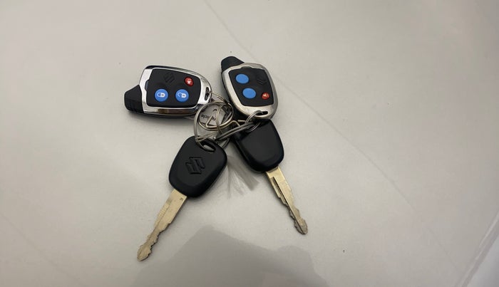 2021 Maruti New Wagon-R LXI CNG 1.0, CNG, Manual, 71,172 km, Key Close Up