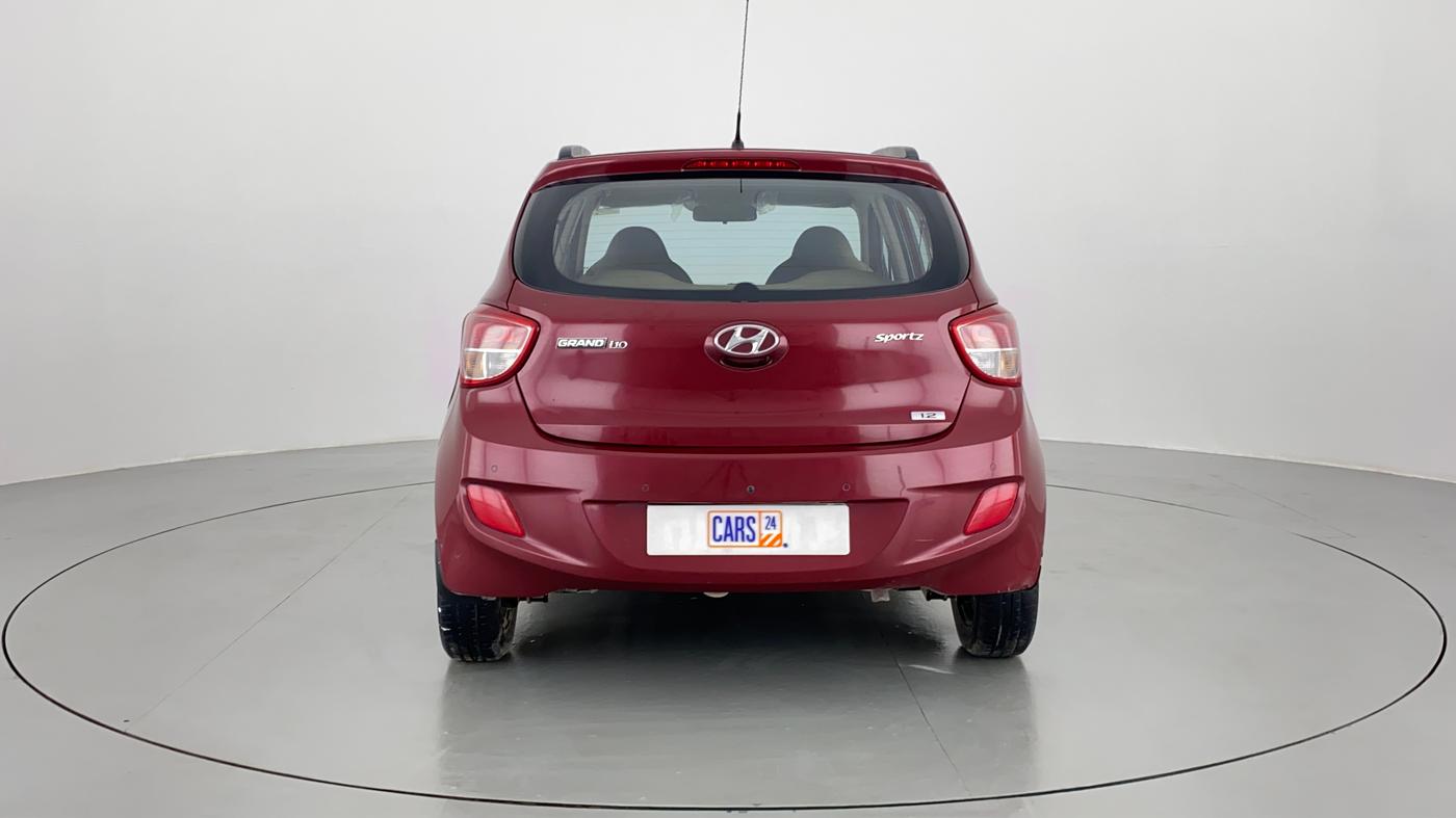 2015 Hyundai Grand i10 SPORTZ 1.2 KAPPA VTVT, Petrol, Manual, 47,320 km, Back/Rear