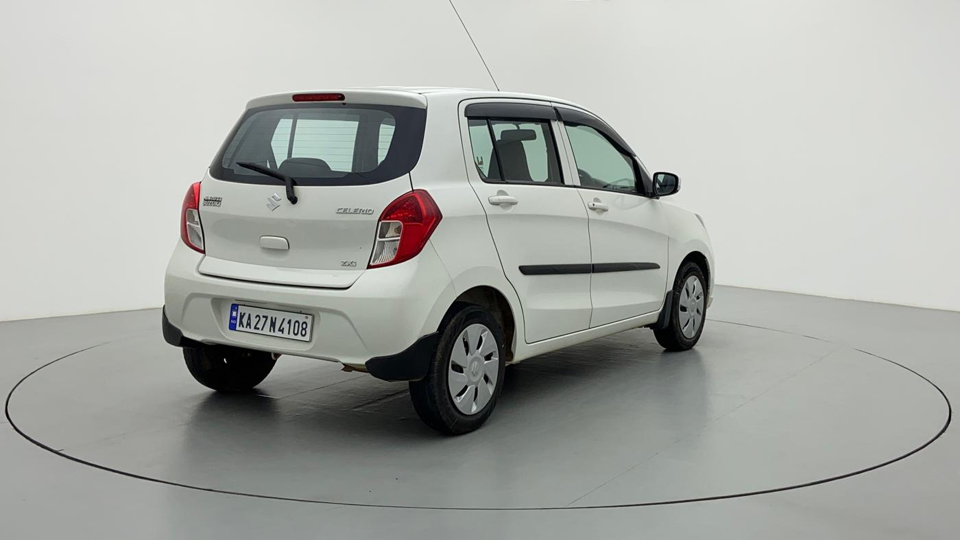 2018 Maruti Celerio ZXI D, Petrol, Manual, 61,779 km, Right Back Diagonal