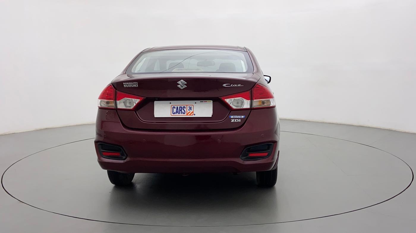 2017 Maruti Ciaz  ZDI SHVS, Diesel, Manual, 95,099 km, Back/Rear