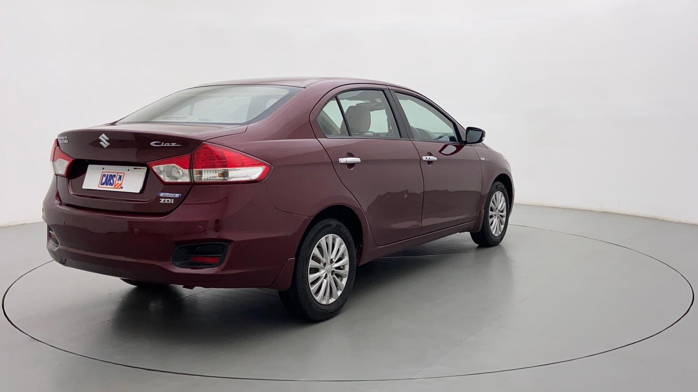 2017 Maruti Ciaz  ZDI SHVS, Diesel, Manual, 95,099 km, Right Back Diagonal