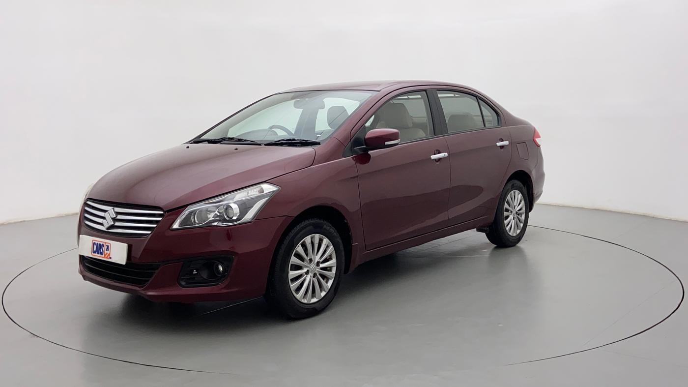 2017 Maruti Ciaz  ZDI SHVS, Diesel, Manual, 95,099 km, Left Front Diagonal