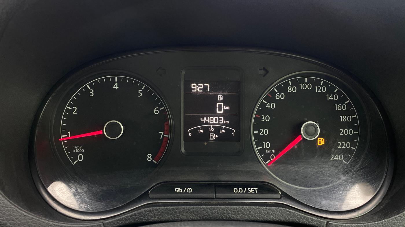 2016 Volkswagen Polo HIGHLINE1.2L, Petrol, Manual, 44,803 km, Odometer Image