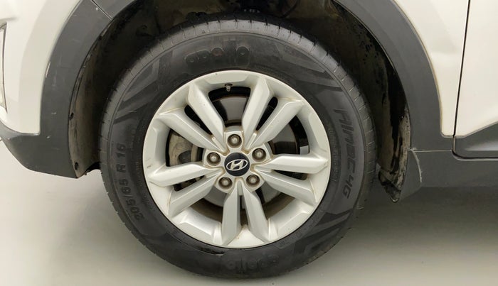2015 Hyundai Creta SX PLUS 1.6 PETROL, Petrol, Manual, 55,707 km, Left Front Wheel
