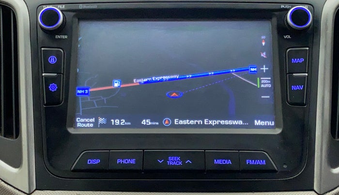 2015 Hyundai Creta SX PLUS 1.6 PETROL, Petrol, Manual, 55,707 km, Navigation System