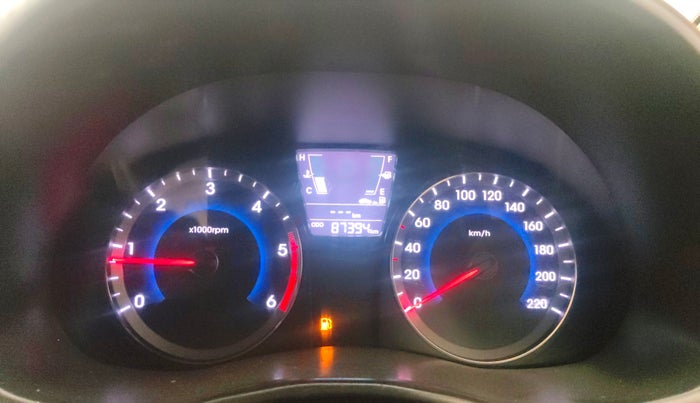 2014 Hyundai Verna FLUIDIC 1.6 CRDI SX, Diesel, Manual, 87,372 km, Odometer Image