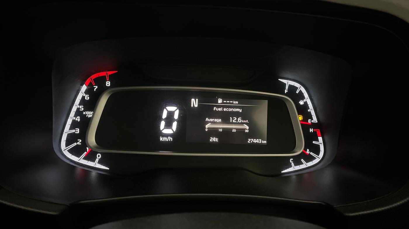 2021 KIA SONET GTX PLUS 1.0 IMT, Petrol, Manual, 27,495 km, Odometer Image