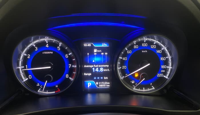 2018 Maruti Baleno ALPHA CVT PETROL 1.2, Petrol, Automatic, 98,913 km, Odometer Image