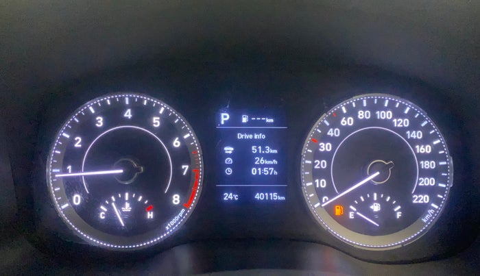 2021 Hyundai VENUE SX PLUS 1.0 TURBO DCT, Petrol, Automatic, 40,062 km, Odometer Image