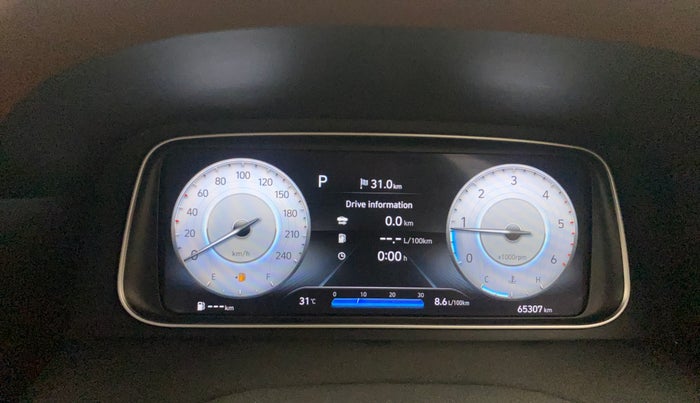 2022 Hyundai ALCAZAR PLATINUM(O) 6STR 1.5 AT, Diesel, Automatic, 65,325 km, Odometer Image