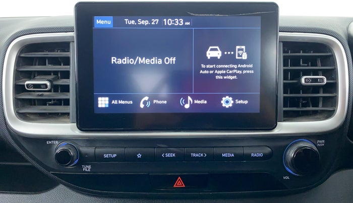 2021 Hyundai VENUE 1.5 SX CRDI MT, Diesel, Manual, 5,970 km, Infotainment System